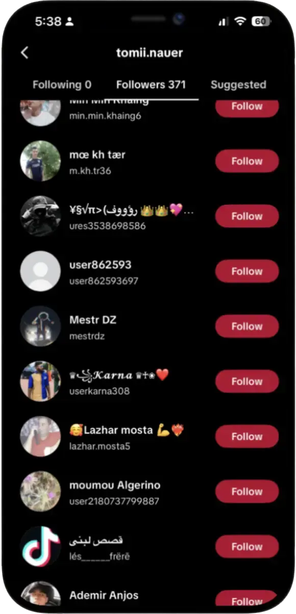Real Tiktok Followers